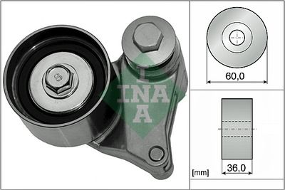 Натяжной ролик, ремень ГРМ Schaeffler INA 531 0875 10