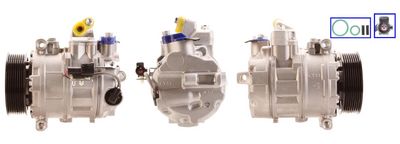 Компрессор, кондиционер LUCAS ACP505