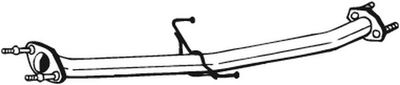 Izplūdes caurule BOSAL 803-001