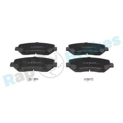 Bremžu uzliku kompl., Disku bremzes RAP BRAKES R-P1326