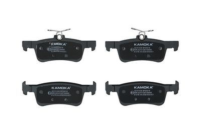 Комплект тормозных колодок, дисковый тормоз KAMOKA JQ101439