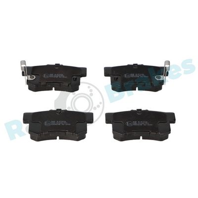 Bremžu uzliku kompl., Disku bremzes RAP BRAKES R-P1236