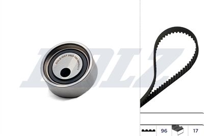 Комплект ремня ГРМ DOLZ SKD066