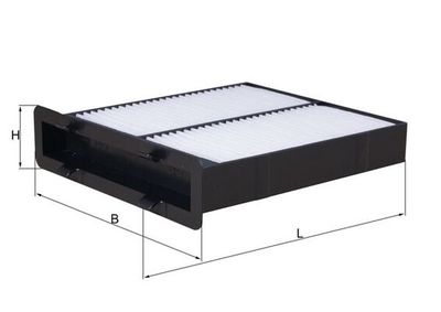 Фильтр, воздух во внутренном пространстве KNECHT LA 682