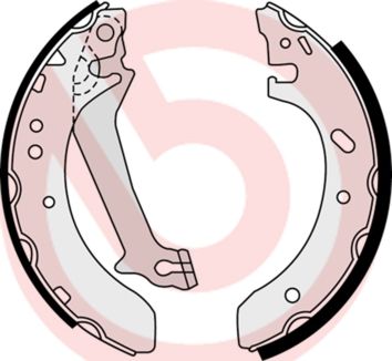 Комплект тормозных колодок BREMBO S 23 578