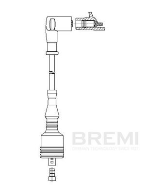 Провод зажигания BREMI 669/75