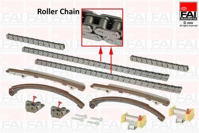 Комплект цели привода распредвала FAI AUTOPARTS TCK89