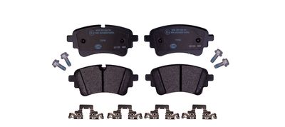 Bremžu uzliku kompl., Disku bremzes HELLA 8DB 355 040-961