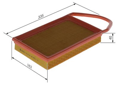 Воздушный фильтр BOSCH F 026 400 682