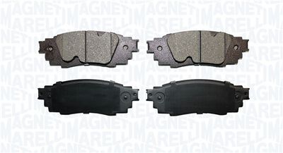 Bremžu uzliku kompl., Disku bremzes MAGNETI MARELLI 363916061126