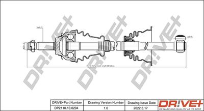 Приводной вал Dr!ve+ DP2110.10.0294