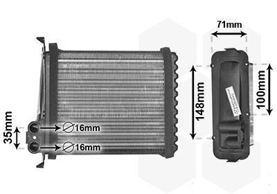 Siltummainis, Salona apsilde VAN WEZEL 59006085