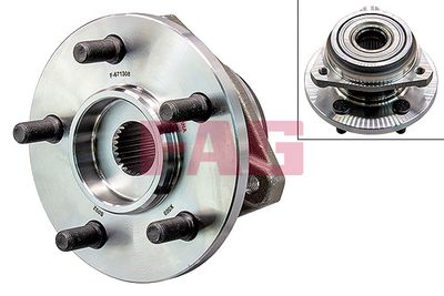 Комплект подшипника ступицы колеса Schaeffler FAG 713 6700 40