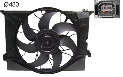 Ventilators, Motora dzesēšanas sistēma MAHLE CFF 486 000S