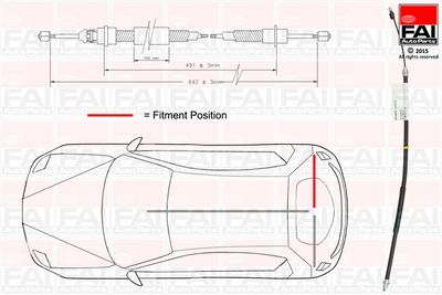 Trose, Stāvbremžu sistēma FAI AutoParts FBC0114