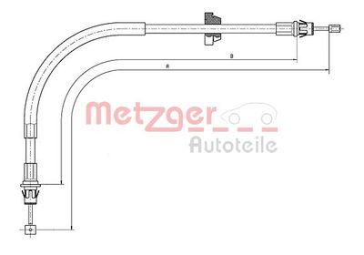 Trose, Stāvbremžu sistēma METZGER 11.5571
