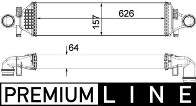 Starpdzesētājs MAHLE CI 480 000P