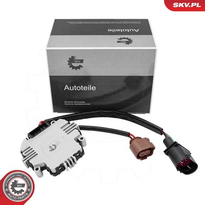 moduł wentylatora chłodnicy AUDI A3 TT SEAT Altea VW Golf V EOS Caddy III,1K0959455CQ ESEN SKV 94SKV809