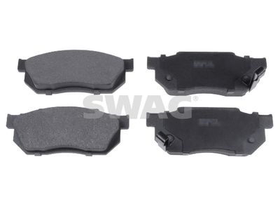 Bremžu uzliku kompl., Disku bremzes SWAG 85 91 6299