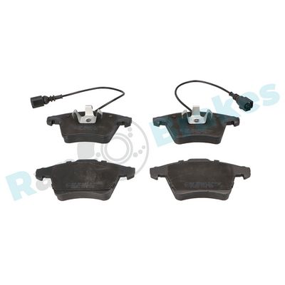 Bremžu uzliku kompl., Disku bremzes RAP BRAKES R-P0533