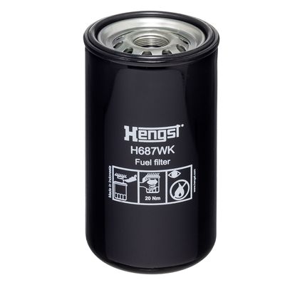 Топливный фильтр HENGST FILTER H687WK