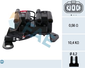 Aizdedzes spole FAE 80253