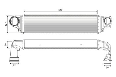 Интеркулер VALEO 818716