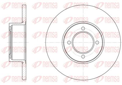 Тормозной диск REMSA 6127.00