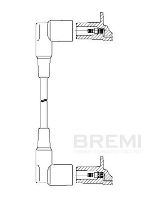 Провод зажигания BREMI 182/30