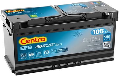 Стартерная аккумуляторная батарея CENTRA CL1050