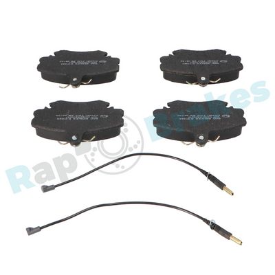 Комплект тормозных колодок, дисковый тормоз RAP BRAKES R-P1368