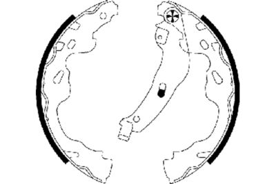 Bremžu loku komplekts TEXTAR 91064500