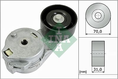 Siksnas spriegotājs, Ķīļsiksna Schaeffler INA 534 0548 10