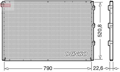 Kondensators, Gaisa kond. sistēma DENSO DCN99079