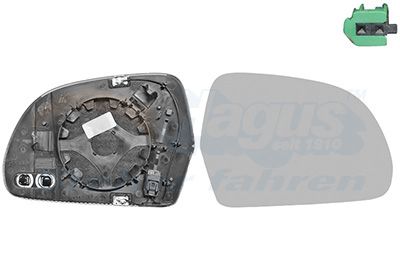 Spoguļstikls, Ārējais atpakaļskata spogulis VAN WEZEL 0334866U