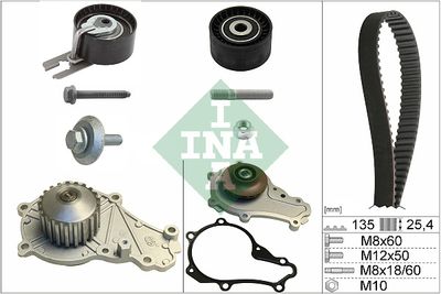 Ūdenssūknis + Zobsiksnas komplekts Schaeffler INA 530 0369 30