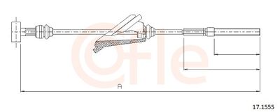 Trose, Stāvbremžu sistēma COFLE 92.17.1555