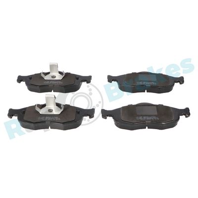 Комплект тормозных колодок, дисковый тормоз RAP BRAKES R-P0083