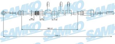 Trose, Stāvbremžu sistēma SAMKO C0984B