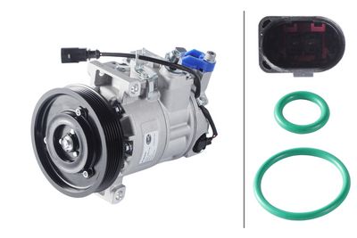 Компрессор, кондиционер HELLA 8FK 366 200-531