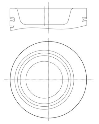 Virzulis MAHLE 227 PI 00139 000