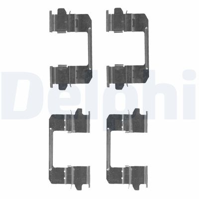 Piederumu komplekts, Disku bremžu uzlikas DELPHI LX0618