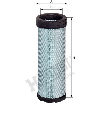 Sekundārā gaisa filtrs HENGST FILTER E2069LS