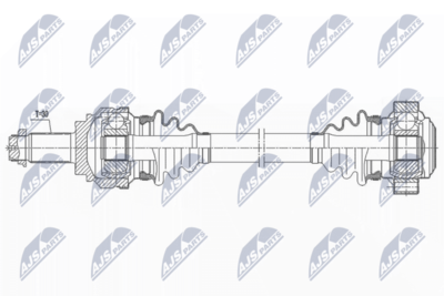 Приводной вал NTY NPW-BM-192