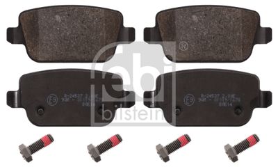 Комплект тормозных колодок, дисковый тормоз FEBI BILSTEIN 16642