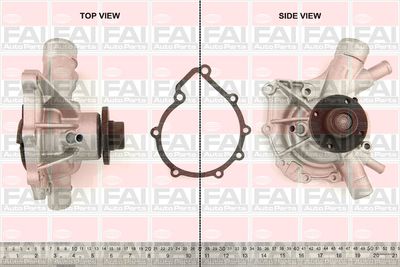 Ūdens sūknis, dzinēja dzesēšana FAI AutoParts WP6366