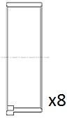 Шатунный подшипник FAI AutoParts BB2005-STD