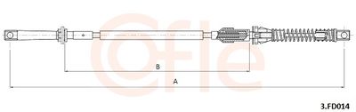Akseleratora trose COFLE 92.3.FD014