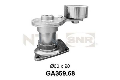 Spriegotājrullītis, Ķīļrievu siksna SNR GA359.68
