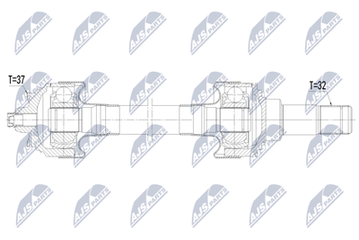 Приводной вал NTY NPW-BM-247